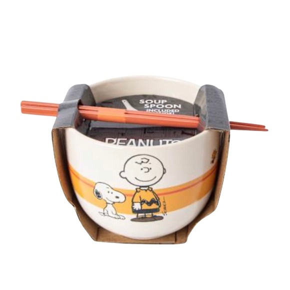 •Peanuts Social Club• Ramen Bowl Set - Picture 3 of 3